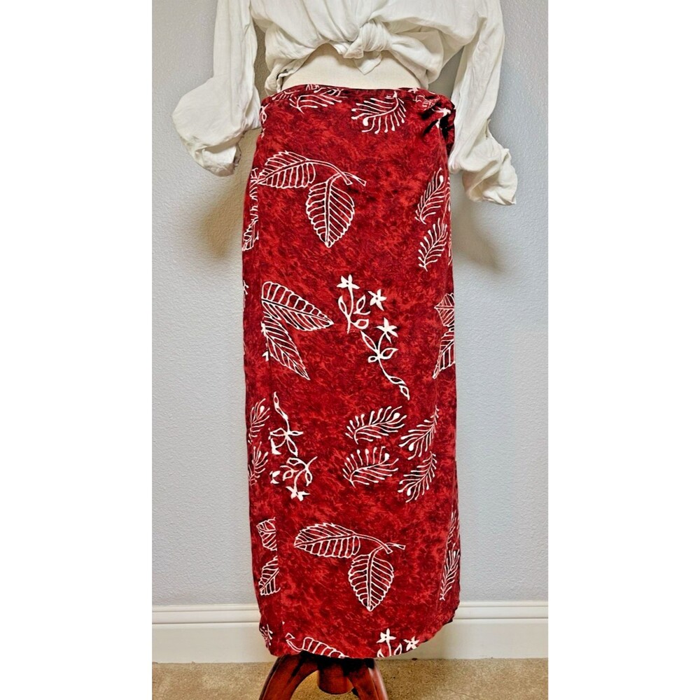 Ex Officio NWOT womens tropical wrap skirt sz 10-12 travel vacation summer